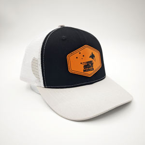 Gorra de béisbol personalizada de cuero con parche de caza, gorra deportiva de 6 paneles con malla para hombre, gorras Richardson 112 Trucker - Product Image 3