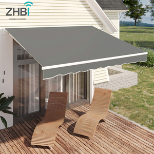Auvent rétractable sur mesure, pare-soleil extérieur pliable, auvent motorisé 6M <span class=keywords><strong>4M</strong></span>, auvent cassette motorisé <span class=keywords><strong>électrique</strong></span> pour extérieur - Product Image 4