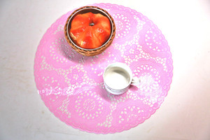 Napperon en dentelle nordique, en PVC antidérapant, résistant à la chaleur, vente en gros, bon marché, décoration <span class=keywords><strong>de</strong></span> <span class=keywords><strong>Table</strong></span> - Product Image 6