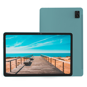 Tablette PC Android 10 pouces dernière génération avec design unique, 4G, <span class=keywords><strong>6</strong></span>+128 Go, <span class=keywords><strong>4</strong></span>+64 Go, appareil photo 8+13 MP, écran tactile pour jeux, connectivité Wi-Fi - Product Image 1