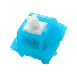 Tecsee Échantillons Gratuits Interrupteur Ciel Bleu Boîtier HPE POM Tige Tactile Linéaire 63.5 Double Ressort Or Jeu Clavier Mécanique Commutateur - Product Image 2