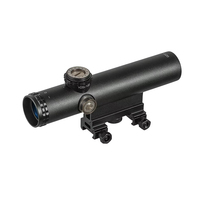 Lunette tactique LUGER HD 4X20 avec tourelle BDC pour la chasse étanche haute précision