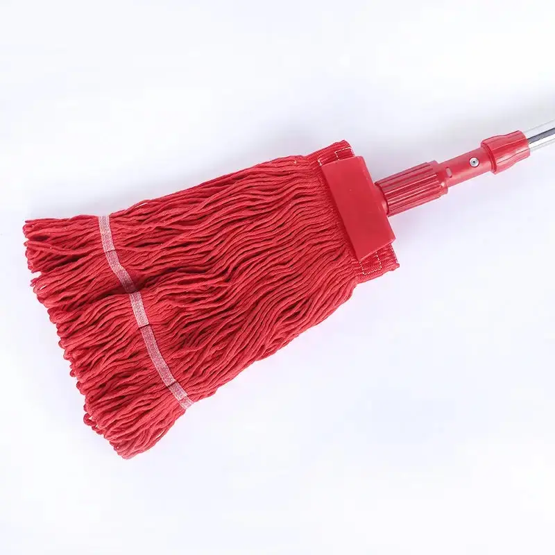 Hersteller Großhandel Reinigungs werkzeuge Boden reinigungs clip Baumwollgarn Mop Austauschbarer Mop Stoff kopf