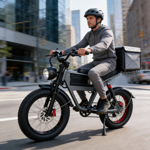 Wholesale 20 Inch 48v Commute Mtb E Bike Full Suspension <b>Electric</b> Moped Mountain <b>Electric</b> Multi Purpose Bike Bicycle for Adults - Product Image 2