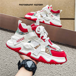 Chaussures de marche décontractées pour hommes, antidérapantes et imperméables, semelle épaisse, confortables, souples, style jogging, plateforme. - Product Image 2