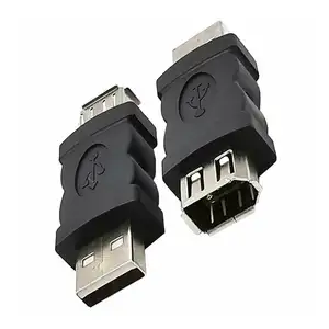 NEW Firewire IEEE 1394 6 Pin Female F to USB M male Adapter Converter