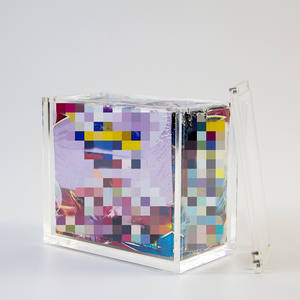 Wholesale Custom Modern Transparent Acrylic <b>Case</b> pok mon Upc Acrylic Booster Box <b>Display</b> <b>Case</b> For Collecting - Product Image 6