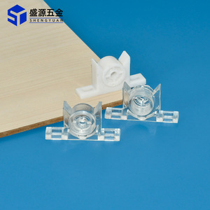 Shengyuan Plastic Ball Catch Door Catches Transparent White Easy Installation Cabinet Door Stopper - Product Image 4
