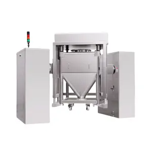 Op Maat Gemaakte Type Automatische Hijshoppermixer Ibc Bin Blender Systeem Poeder Granule Mengmachine Gemakkelijk Te Gebruiken