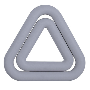 CZFIT Latest Style Silicone Home Gym Fitness for Women Power Pilates Yoga Ring 10Lb Color Triangle <b>Dumbbells</b> <b>Weight</b> Ring Unisex - Product Image 3