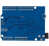 Placa de Desarrollo UNO R3 ATmega328P con Interfaz USB CH340 Compatible con Arduino para Impresora 3D, CNC, Robot, Proyectos de Bricolaje
