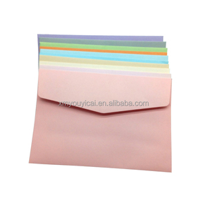 Enveloppes en papier de <span class=keywords><strong>couleur</strong></span> recyclables personnalisées Mini A5 A6 <span class=keywords><strong>C6</strong></span> DL en couleurs assorties pour boîtiers de cartes-cadeaux - Product Image 2