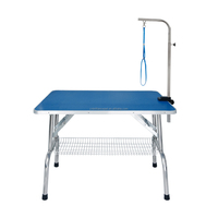 Table de toilettage professionnelle pour animaux de compagnie avec laisses et pince pour chiens de petite, moyenne et grande taille