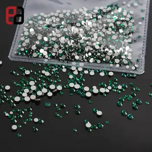 Emerald Green Non Hotfix Bling Bling Rhinstone for Nails