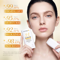 Crème pour le cou à la pulpe de riz 20g, raffermissante, liftante, anti-rides, pour tous types de peaux, ridules, marque privée, OEM, ODM, vente en gros