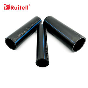 Tuyau d'irrigation en PE noir de haute qualité, spécial pour les serres agricoles, plantation, eau et engrais intégrés, tuyau de drainage en PE - Product Image 2