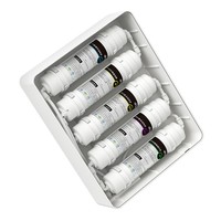 10 pouces 0.2 microns charbon actif bloc sédiments PP UDF CTO T33 cartouche de filtre à eau ménage extérieur RV purificateurs électriques
