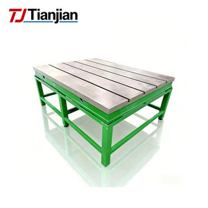 <span class=keywords><strong>Mesa</strong></span> de hierro fundido con ranura en T de precisión para ensamblaje de máquinas de inspección de precisión y aplicaciones de herramientas - Product Image 3