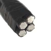 Cable de bajo voltaje de 2x16 + 1x5mm 2x25 + 2x1,5mm 4x25 + 2x1,5mm Xlpe Cable aéreo incluido