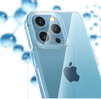 Léger Transparent PC TPU prêt à expédier coque arrière de téléphone portable dur pour Iphone 11 12 13 14