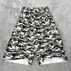 QIANSHI Custom Summer 6 Pockets Denim Sweat Camo Cargo Shorts for Men Baggy Designer Knee Length Men's Bermuda Shorts De Hombre - Product Image 2