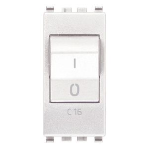 Interruptor MT 1P+N C16 120-230V, Mini Interruptor Automático Blanco - Product Image 1