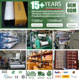 Rouleau de <span class=keywords><strong>vinyle</strong></span> PVC écologique auto-adhésif, finition mate brillante, résistant à l'eau et aux UV, 120 microns, impression numérique, publicité - Product Image 2