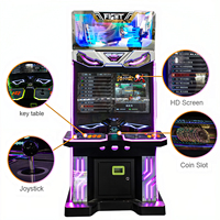 Machine d'arcade vidéo Baby Bear Styles 4300, machine de combat de rue à pièces métalliques, 6 ans et plus, machine de boxe en plastique, langue anglaise