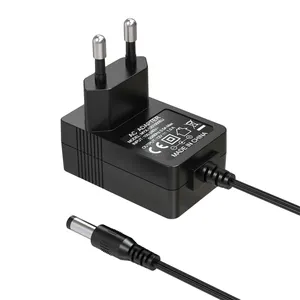 Adaptador de corriente de 12V CC, 1A, 12w, CA, 1000Ma, 1Amp, 5V, 9V, 12V, 24V