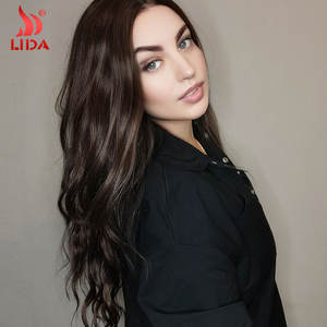 <span class=keywords><strong>LIDA</strong></span> para el mercado europeo y americano, conjunto de peluca de hilo de seda sin encaje, pelo largo rizado con ondas de agua, modelo LDG-6739 Change - Product Image 3