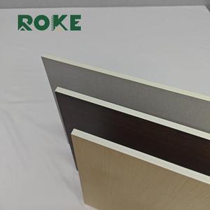 ROKE Bamboo Charcoal Wood Veneer Sheet Modern Self Adhesive <strong>Bed</strong> Golden Wallboard Wall <strong>Board</strong> <strong>Panel</strong> Gold for Interior Walls - Product Image 4