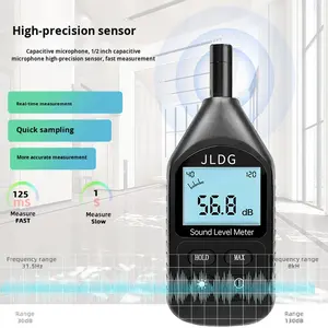 Цифровой шумомер JD-105 2026 года, высокоточный (0,1 дБ), прямые поставки с завода, измеритель уровня шума и децибел - Product Image 1
