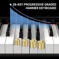 Terence S71 Professional 88 Keys Hammer Action Digital Piano 70W Speaker Upright Electric Piano Wholesale OEM ODM Factory