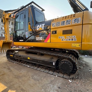 รถขุดไฮดรอลิกมือสอง CAT320D2 ยี่ห้อแคทเทอร์พิลลาร์ ผลิตในญี่ปุ่น สภาพเหมือนใหม่ น้ำหนัก 20 ตัน พร้อมเครื่องยนต์ เกียร์ และมอเตอร์ สำหรับงานจัดสวน - Product Image 1