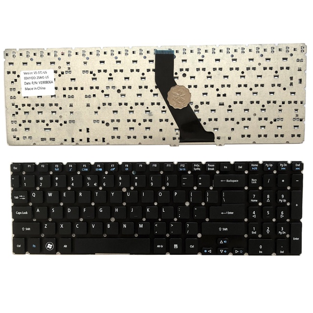 Sunrex Laptop Keyboard for Acer V5-571 V5-571G V5-571P V5-571PG V5-531 V5-531G V5-531P V5-551 V5-551G V5-573G M5-581 US Layout