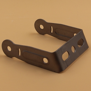 Estampage personnalisé B2B |   Dessins CAO/PDF Obligatoires : Plaque à ressort de fixation d'angle en acier en forme de U avec pince de montage - Product Image 3