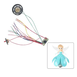 Qqf R Vliegende Fee Gebaar Sensor Speelgoed Pcba Board Mini Vliegende Speelgoed Helikopter Zwevend Meisje Speelgoedbord