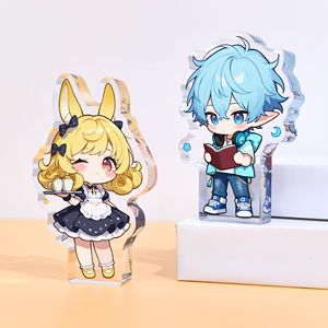 Cá nhân hóa tùy chỉnh Anime dày nhỏ Standee rõ ràng hiển thị dày nhựa <span class=keywords><strong>Acrylic</strong></span> Standee - Product Image 4