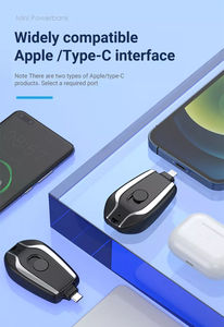 พาวเวอร์<span class=keywords><strong>แบ</strong></span>งค์ขนาดเล็ก1500mAh <span class=keywords><strong>แบ</strong></span>บพกพาชาร์จเร็วพวงกุญแจห่วงโซ่พลังงานสำรอง - Product Image 2