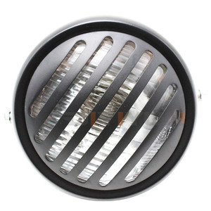 Mascarilla de Metal para motocicleta, máscara de parrilla Retro, faro delantero para <span class=keywords><strong>Kawasaki</strong></span> Touring Custom <span class=keywords><strong>Cafe</strong></span> <span class=keywords><strong>Racer</strong></span> - Product Image 3