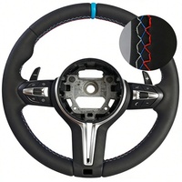 Volant sport en cuir style Thong à 3 branches pour BMW M Sport, modèles X5 X6 E71 E70 F82, compatible F10 F30