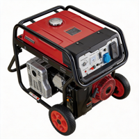 3KW 5KW 10KW 15KW Tragbarer Kleiner Benzin-Inverter-Generator mit 4L Kraftstofftank und 220V Ausgang für den Heimgebrauch