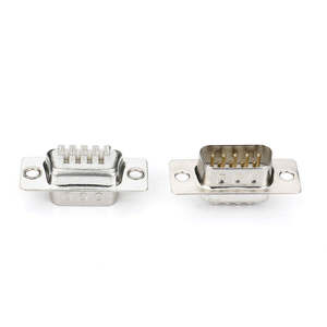 ขั้วต่อ D-SUB 9 พิน คุณภาพสูง แบบตัวผู้ ชนิดบัดกรี สำหรับสายเคเบิล - Product Image 2