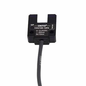 Changde CNTD <b>Optical</b> <b>Sensor</b> CGU10-10DPA U-Type Inductive Photoelectric Switch M10 DC Three-Wire 24V Normally Open - Product Image 2