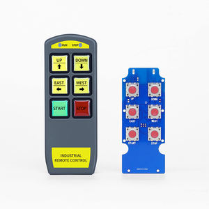 รถเครนกันแรงกระแทก4ปุ่มสำหรับอุตสาหกรรม ML-4AS รีโมทคอนโทรลวิทยุพลาสติกกันน้ำทนทานสำหรับ AC220v 380โวลต์36โวลต์ DC12v 24โวลต์ - Product Image 4