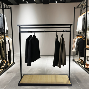 Giá để quần áo chắc chắn, đứng sàn, bằng kim loại, dùng trưng bày hàng hóa cho cửa hàng, siêu thị, kệ quần áo bằng dây kim loại - Product Image 3