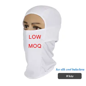 사용자 정의 실크 아이스 자전거 balaclava uv 보호 바람 증거 먼지 낚시 야외 활동 Balaclava