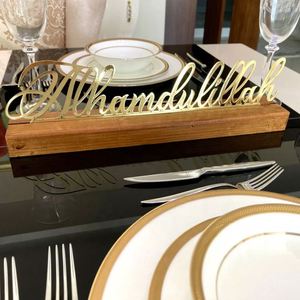 2023 Acrylic Sign for <b>Ramadan</b> Eid <b>Mubarak</b> Decorations Party Supplies - Product Image 4