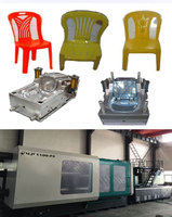 Machine de moulage par injection de chaise en plastique, moule par injection de panier en plastique, machine de fabrication de caisse en plastique, 750 tonnes