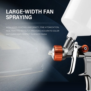 Pistolet à peinture pneumatique à haute atomisation, peinture pour tôles, vernis, apprêt, <span class=keywords><strong>SICO</strong></span> SK-80 d'origine - Product Image 5